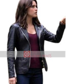 Charmed SO3 Poppy Drayton (Abigael) Black Leather Jacket