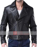 Ghost Rider Nicolas Cage (Johnny Blaze) Black Leather Jacket