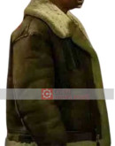 Power Book III Raising Kanan Malcolm M. Mays Brown Shearling Jacket