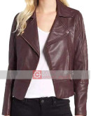 Superman and Lois (Leslie Larr) Stacey Farber Leather Jacket