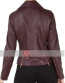 Superman and Lois (Leslie Larr) Stacey Farber Leather Jacket
