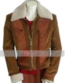 Superman and Lois Lana Lang Cushing Brown Suede Jacket
