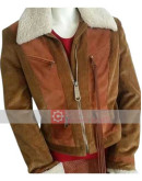 Superman and Lois Lana Lang Cushing Brown Suede Jacket