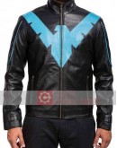 Batman The Knight Rises Nightwing Leather Jacket