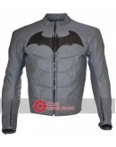 Batman: Arkham Knight Grey Leather Jacket