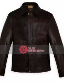 Indiana Jones Brown Vintage Leather Jacket