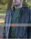 Justified Robert Baker (Randall Kusik) Black Leather Jacket