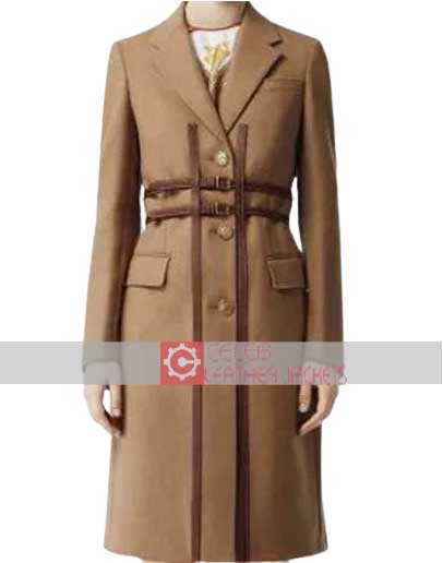 Love Life (Darby) Anna Kendrick Brown Wool Coat