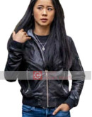 Nancy Drew Leah Lewis Leather Jacket