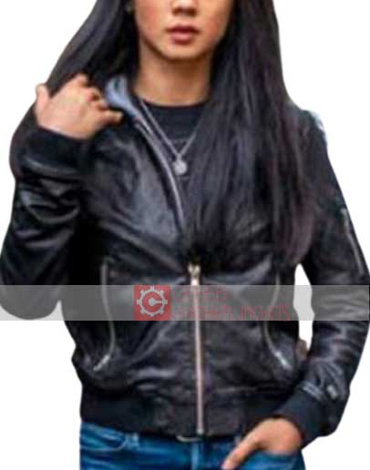Nancy Drew Leah Lewis Leather Jacket
