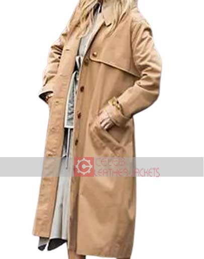 Anatomy of a Scandal (Sophie Whitehouse) Sienna Miller Cotton Coat