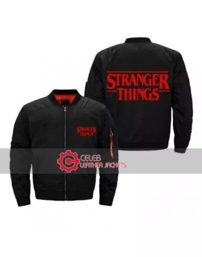 Stranger Things S04 Mens Cotton Bomber Jacket