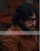 The Equalizer Harry Keshegian Brown Leather Jacket