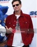 Sonic the Hedgehog 2 Jim Carrey (Eggman) Red Leather Jacket