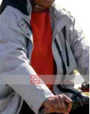 Ted Lasso Sarah Niles (Dr. Sharon Fieldstone) Grey Cotton Coat