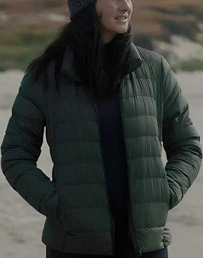 Big Little Lies Shailene Woodley Green Jacket