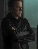 Rabbit Hole Kiefer Sutherland Leather Jacket