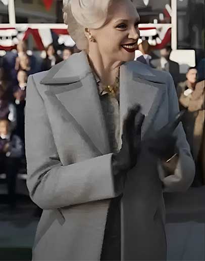 Wednesday Gwendoline Christie Wool Coat Wednesday Gwendoline Christie Wool Coat