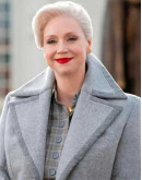 Wednesday Gwendoline Christie Wool Coat Wednesday Gwendoline Christie Wool Coat