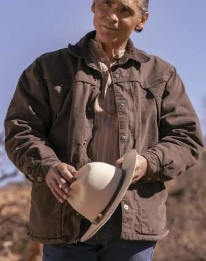Dark Winds Zahn McClarnon Cotton Jacket