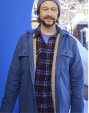 Flora and Son Joseph Gordon-Levitt Cotton Jacket