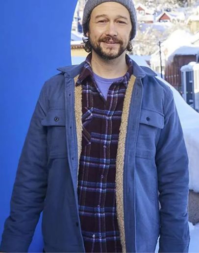 Flora and Son Joseph Gordon-Levitt Cotton Jacket