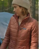 Happiness for Beginners 2023 Ellie Kemper Quilted Jacket