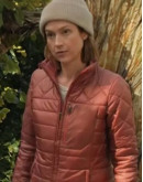 Happiness for Beginners 2023 Ellie Kemper Quilted Jacket