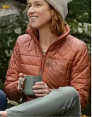 Happiness for Beginners 2023 Ellie Kemper Quilted Jacket
