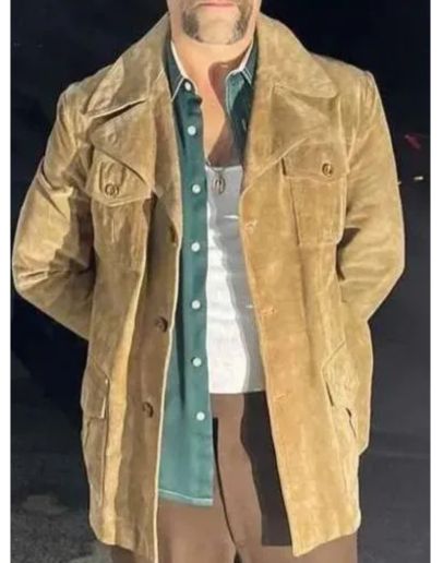 Inside Man Freddy DiNome Suede Leather Jacket