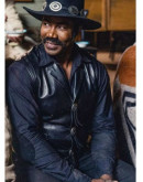Outlaw Johnny Black 2023 Michael Jai White Leather Vest