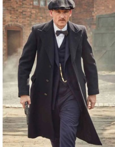 Peaky Blinders Carlos Castillo Wool Coat Peaky Blinders Carlos Castillo Wool Coat