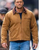 Reacher S02 (Jack Reacher) Alan Ritchson Brown Jacket