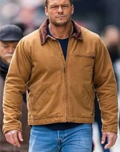 Reacher S02 (Jack Reacher) Alan Ritchson Brown Jacket