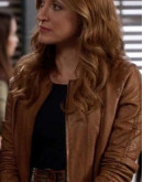 Rizzoli & Isles Maura Isles Vintage Leather Jacket