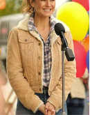 Superman and Lois Emmanuelle Chriqui Cotton Jacket