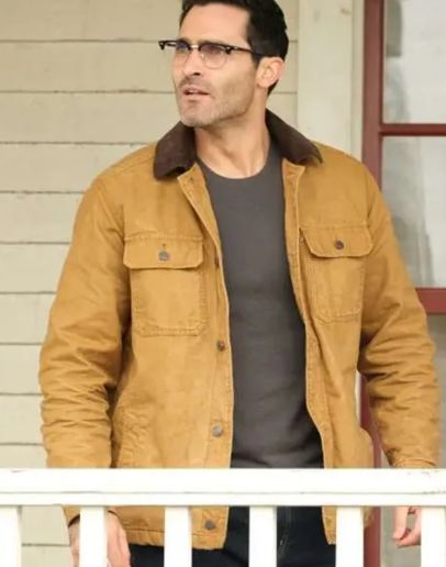 Superman and Lois S02 Clark Kent Cotton Jacket