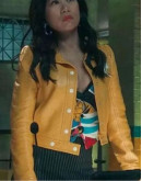 The Equalizer S03 Liza Lapira Leather Jacket