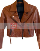 Gotham Knights Anna Lore (Stephanie Brown) Cropped Jacket