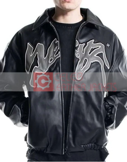 Men's Weyz Black Bomber Jacket