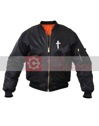 Men’s Savage 21 Black Bomber Jacket Men’s Savage 21 Black Bomber Jacket
