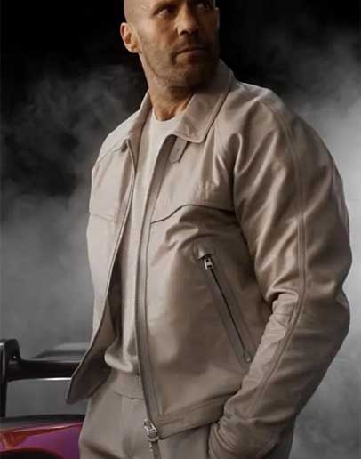 Fast X Jason Statham (Deckard Shaw) Leather Jacket