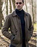 Infinity Pool Alexander Skarsgård Leather Jacket