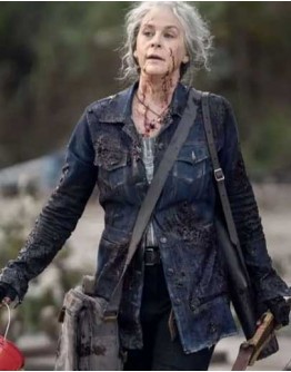 The Walking Dead Carol Peletier Blue Jacket