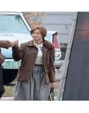 Priscilla Cailee Spaeny Wool Jacket