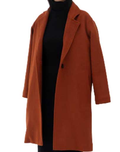 Bank of Dave 2023 Florence Hall Wool Coat
