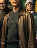 Berlin 2023 Pedro Alonso Leather Jacket