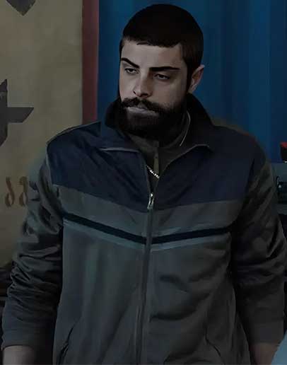 Extraction 2 Irakli Kvirikadze (Ivayne) Grey Jacket