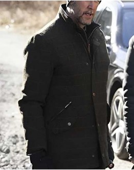 Succession Alan Ruck Wool Jacket