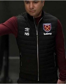 Ted Lasso Nathan Shelley Umbro X Betway Black Vest